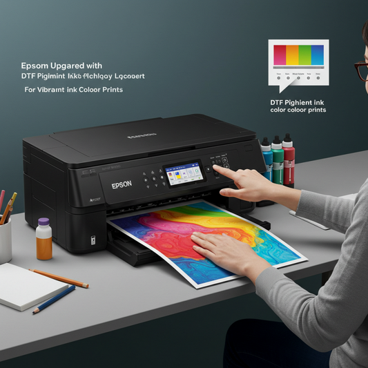 Epson Printers Get Vibrant Upgrade with Dazzling DTF Pigment Ink for Brilliant Colors