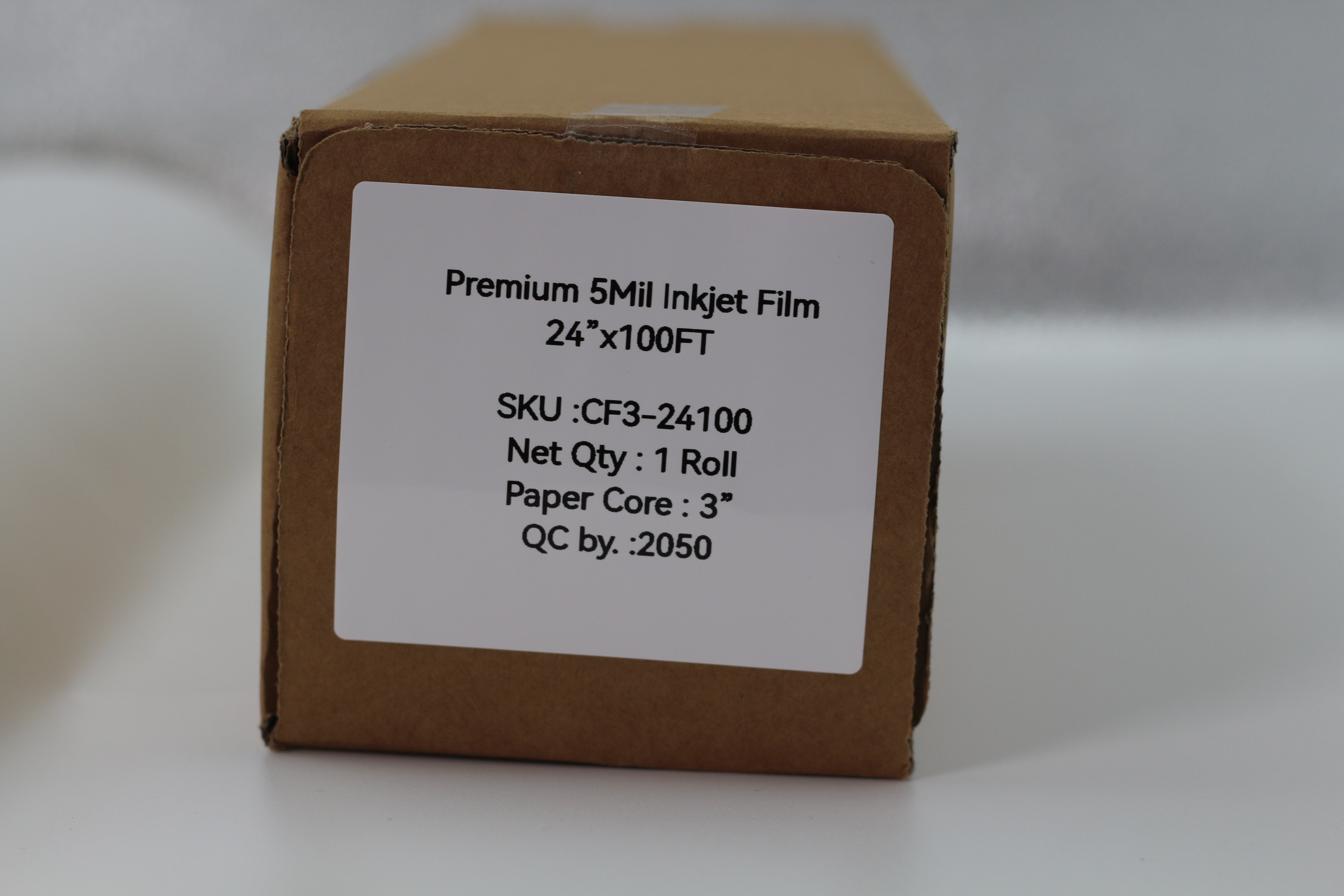 24″x100′ 5mil  Waterproof Inkjet Film For Screen Printing
