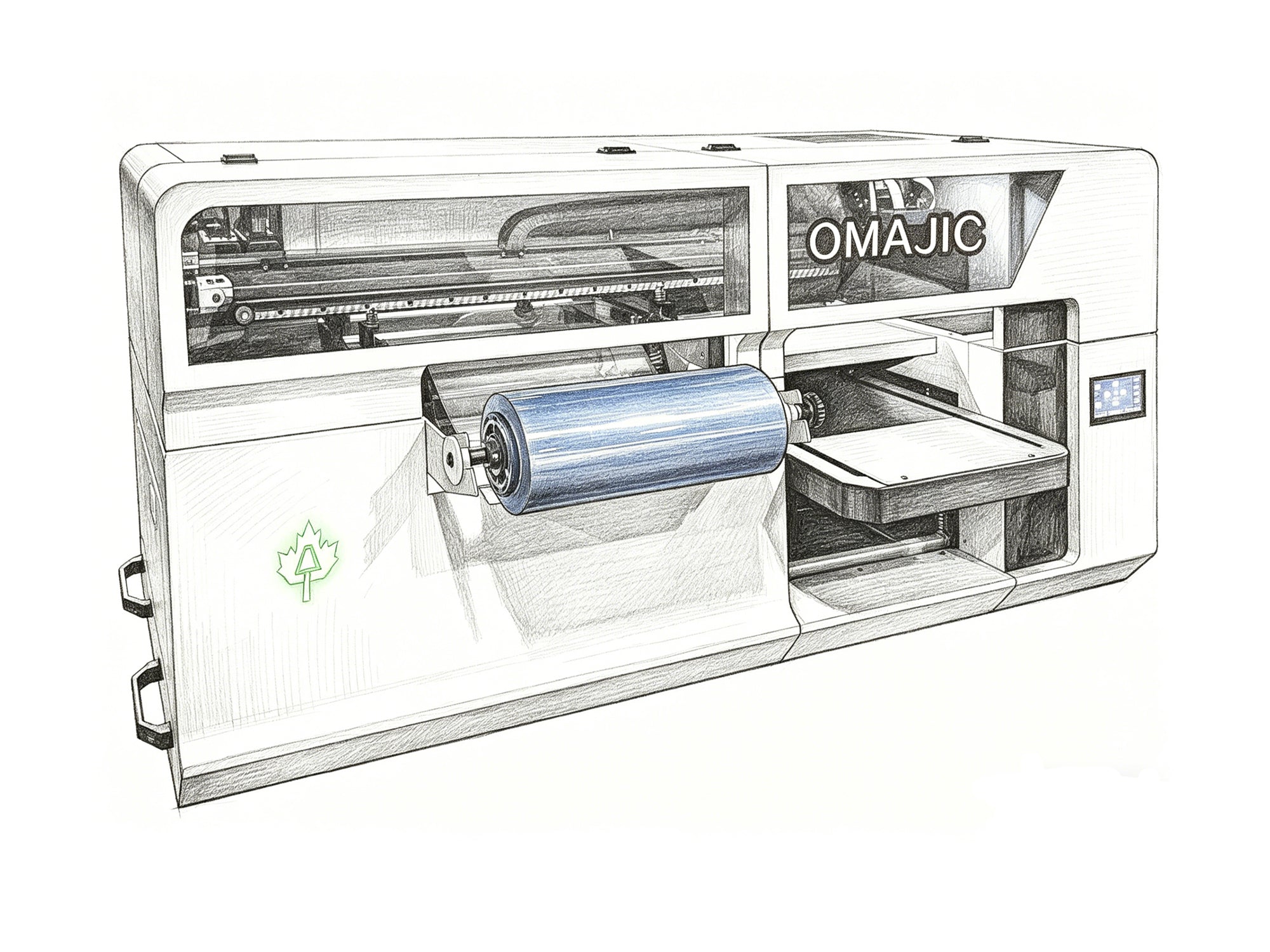 shl-supply A3 Multi-Fuction UV Printer