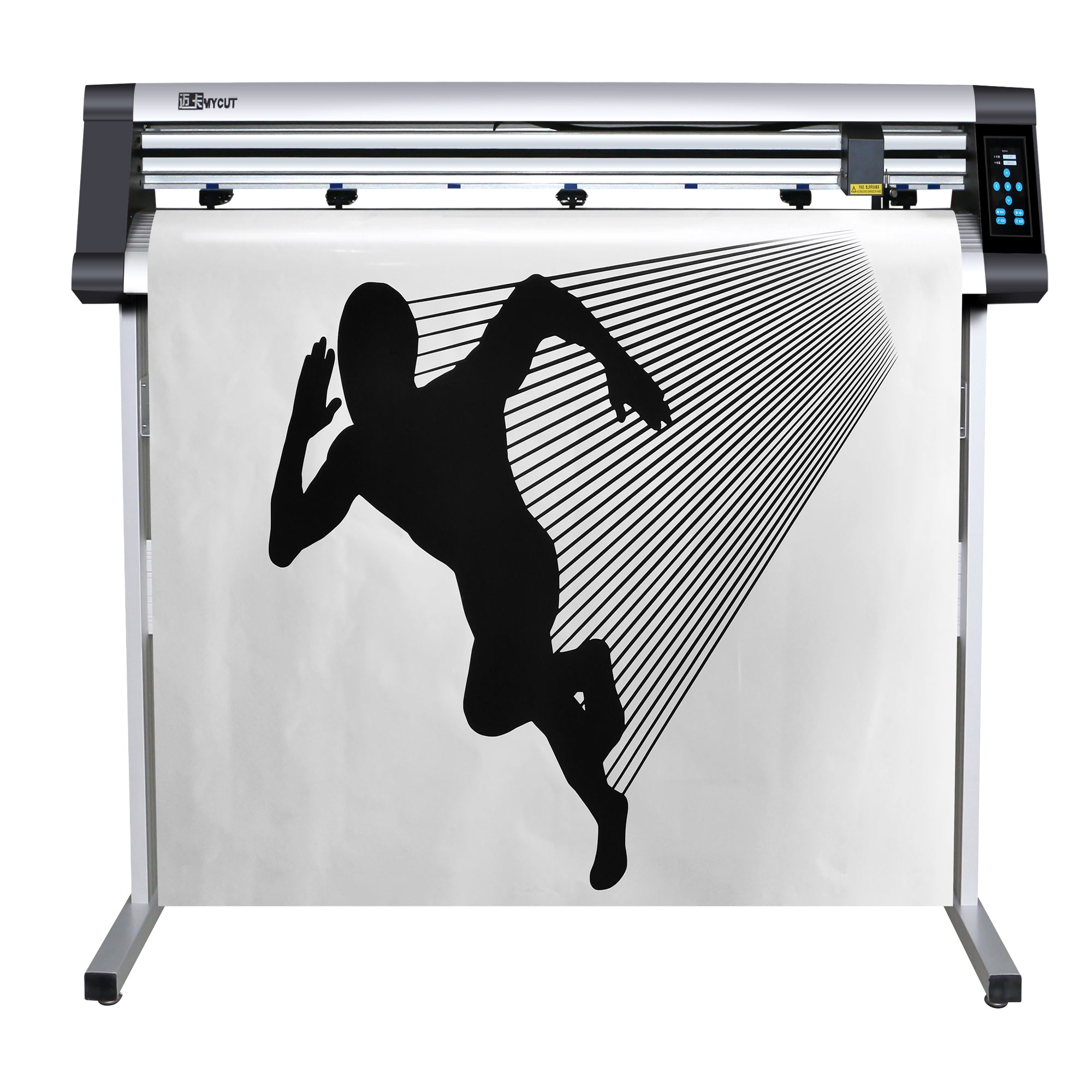 SHL LA SUPPLY High-Precision Automatic Contour Vinyl Cutting Plotter with Camera Positioning 50 Inch