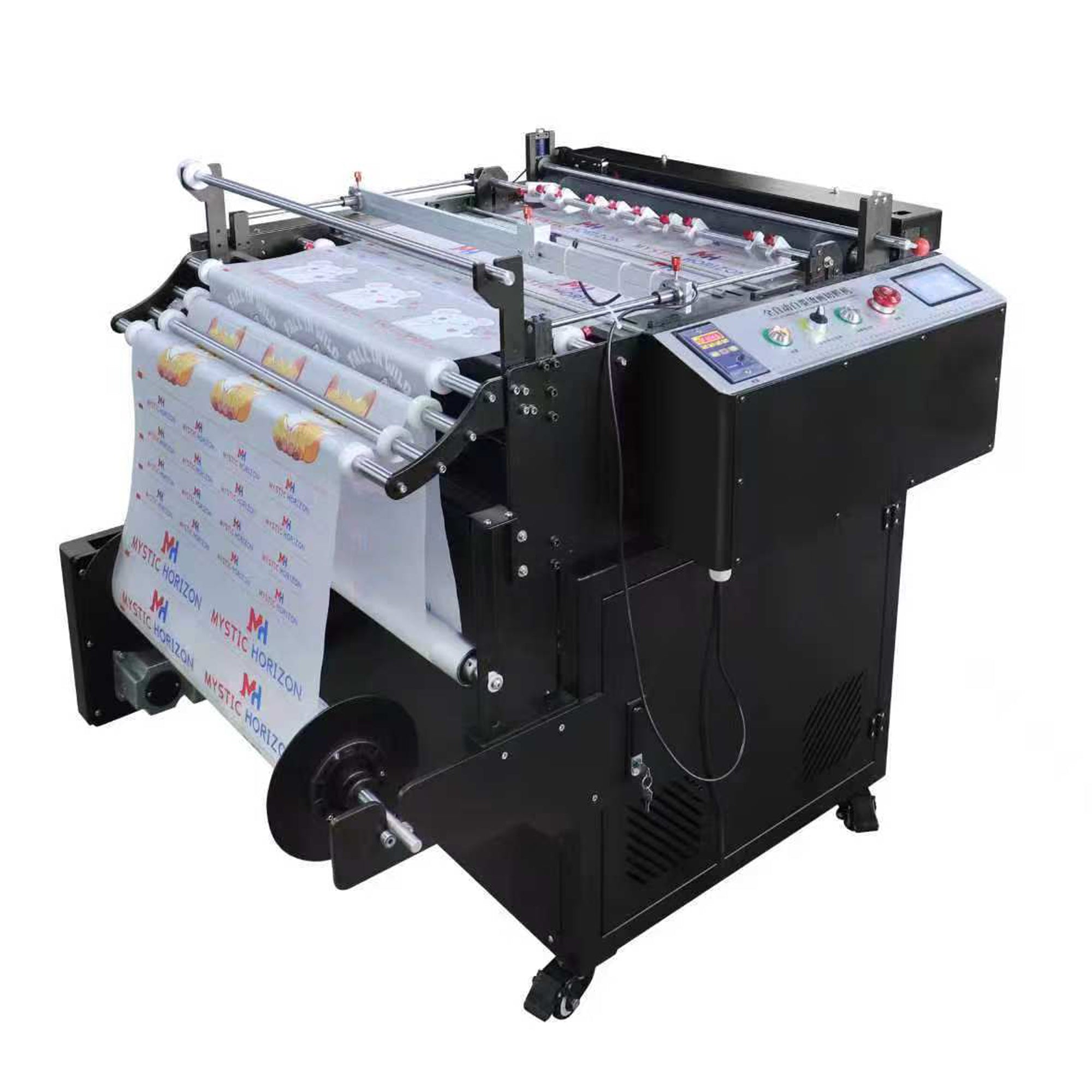 High-Speed Fully Automatic Roll-to-Sheet Cutting Machine|Heat Transfer Film Converting