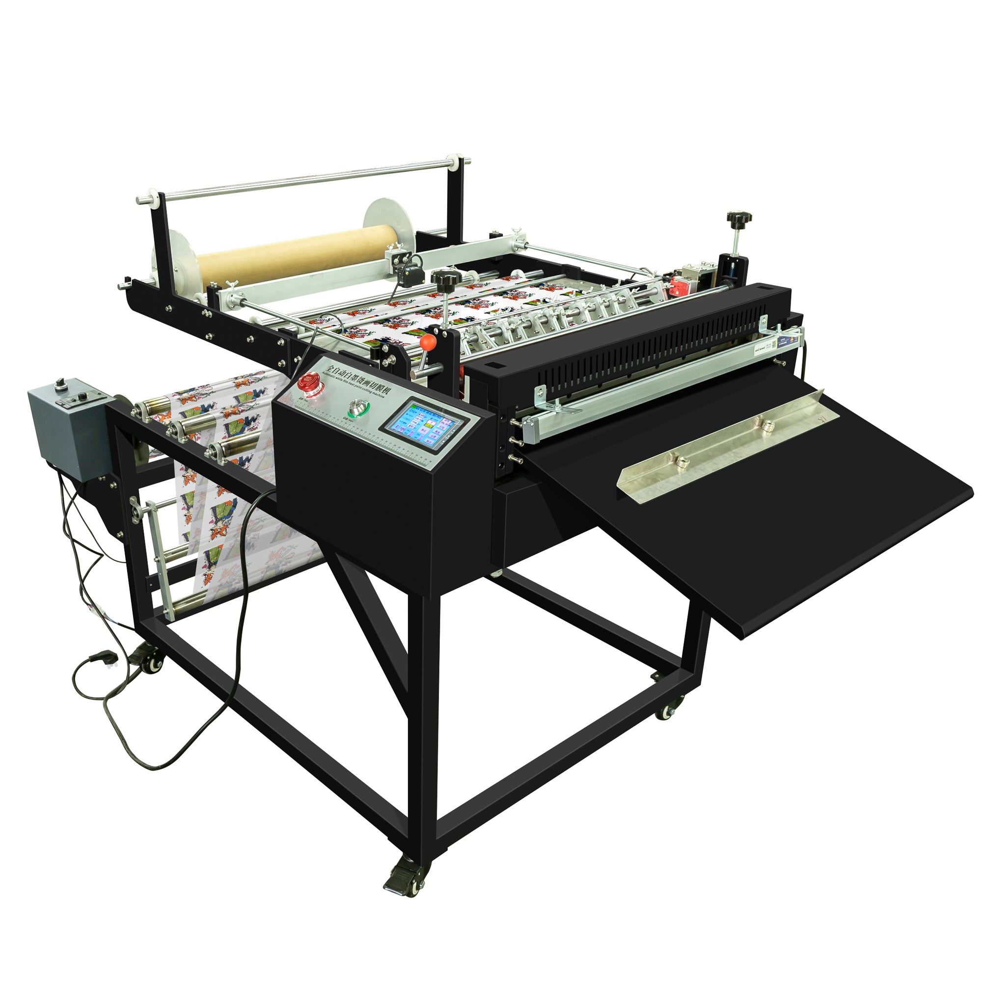High-Speed Fully Automatic Roll-to-Sheet Cutting Machine|Heat Transfer Film Converting