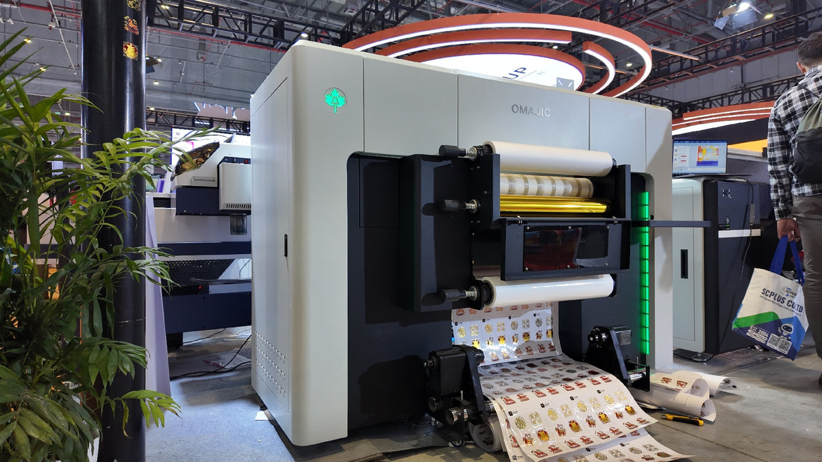 24 Inch UV DTF Printer Epson 3200U1 Heads For TPU Patches or Sticker with Gold Foil
