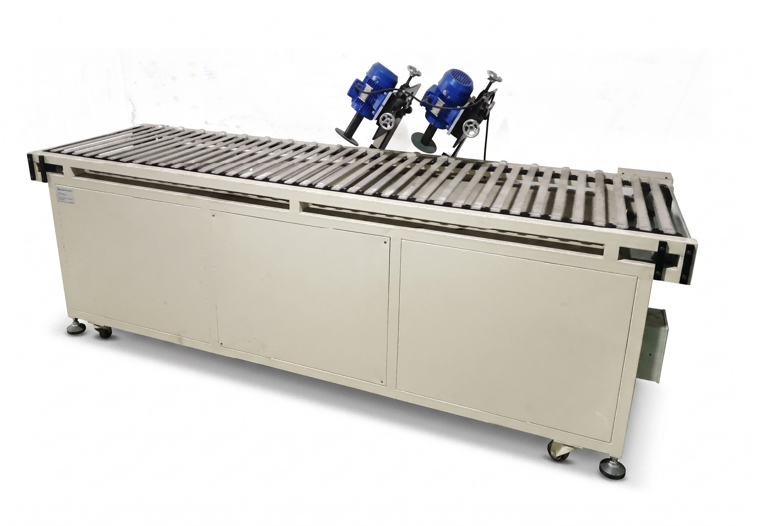 Automatic Aluminum Screen Frame Roughening Machine — Grinding before stretching