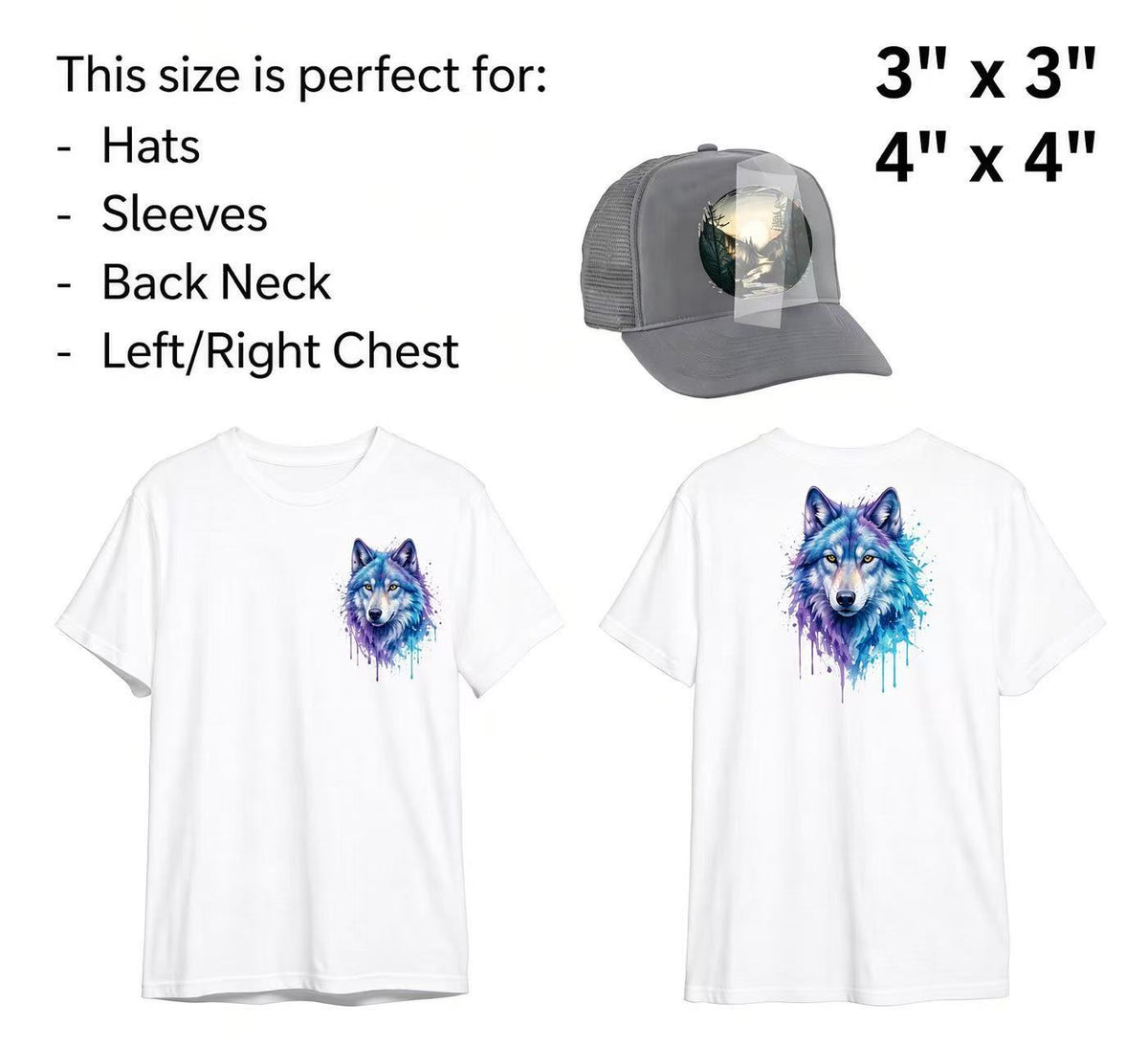 SHL LA SUPPLY DTF by Size