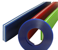 80 Duro Screen Printing Squeegee Blade Roll 12ft-144inch Blue