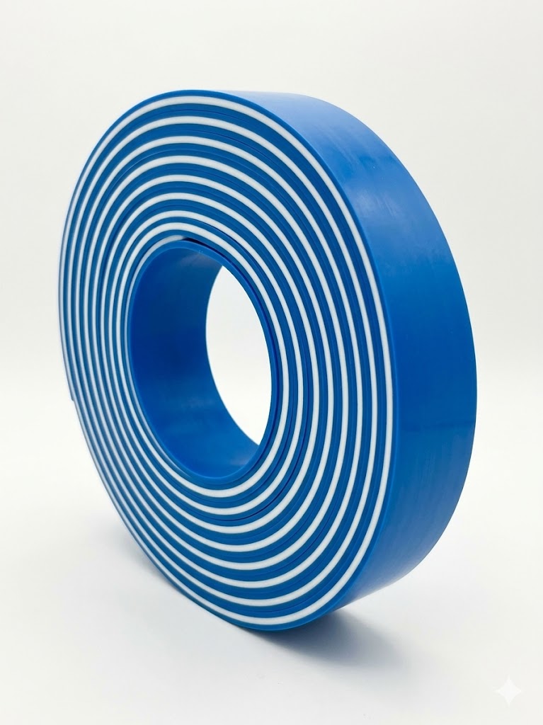 SHL LA SUPPLY Premium Polyurethane Squeegee Blade Roll for Screen Printing | Replacement Blade