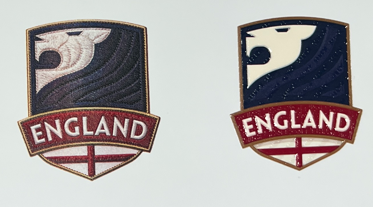 3D TPU Film Patches glossy emblem