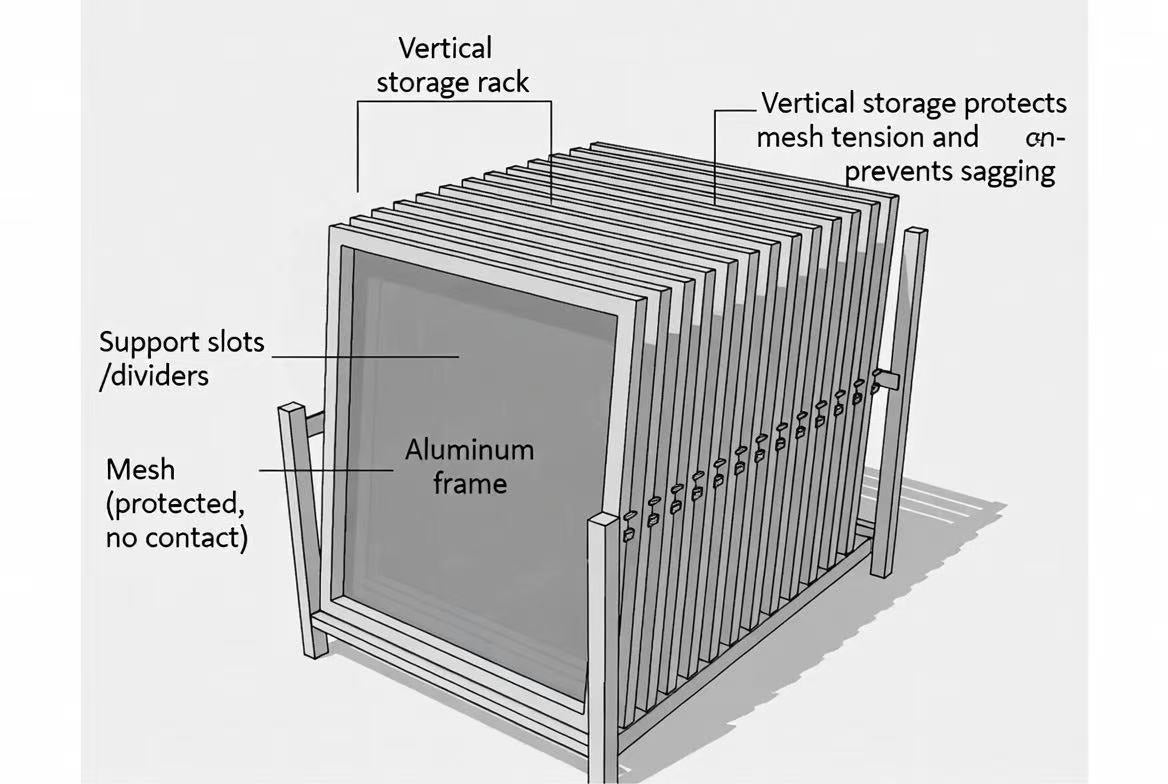 pre stretched aluminum screen printing frame