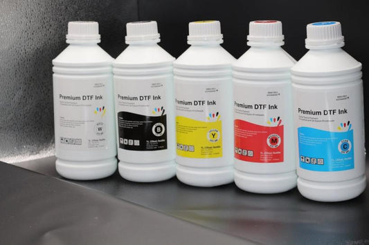 Premium DTF Ink for Epson Printers: Textile Pigment Ink (1L/Bottle)