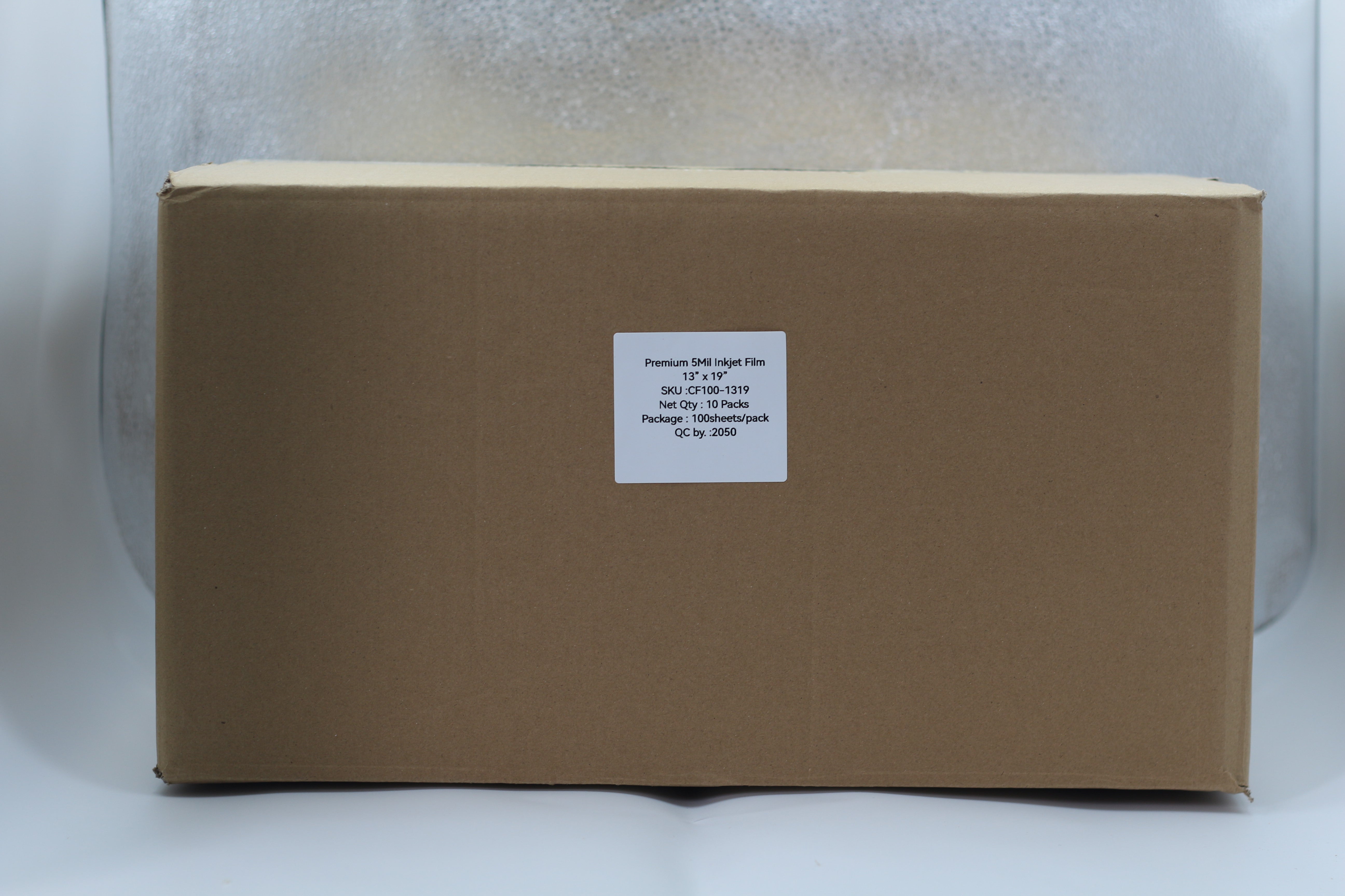 SHL LA SUPPLY 5Mil Inkjet Clear Film for Screen Printing -100 Sheets/Pack