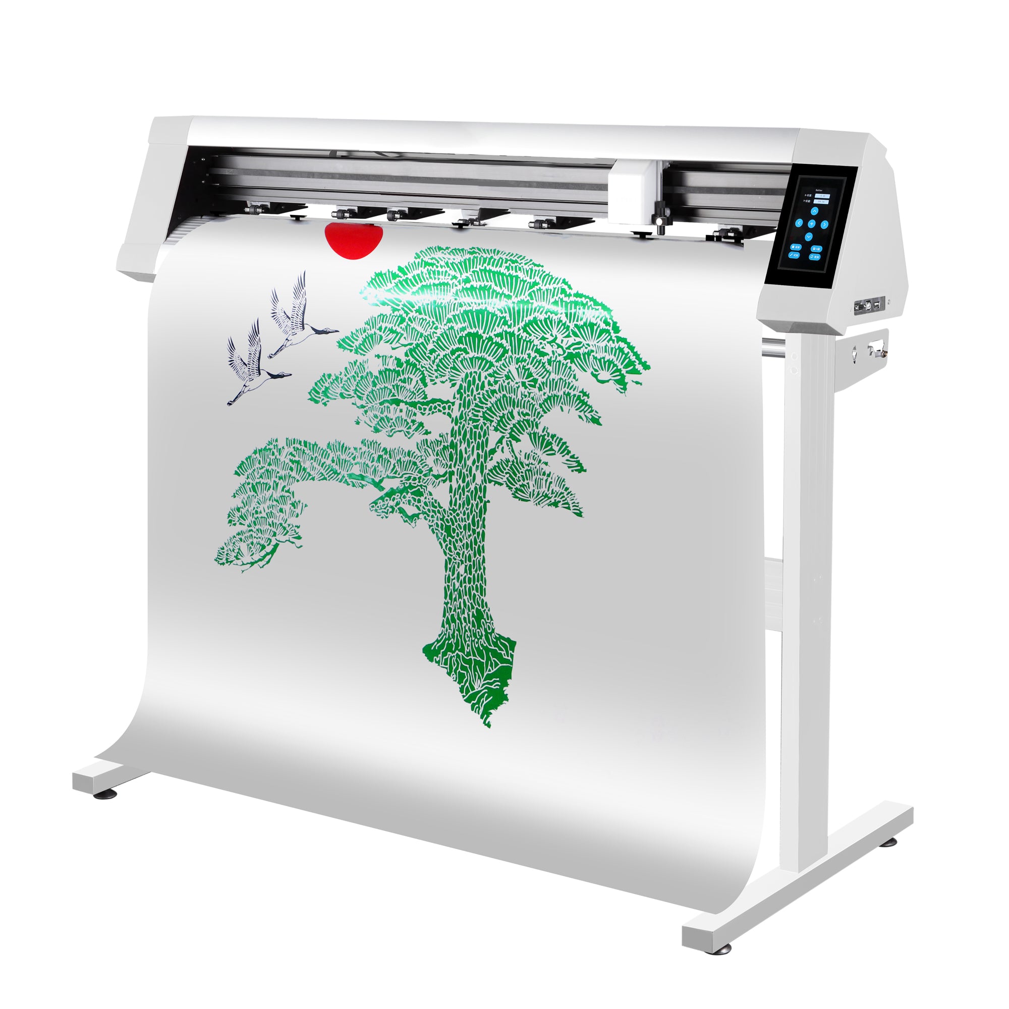 SHL LA SUPPLY High-Precision Automatic Contour Vinyl Cutting Plotter with Camera Positioning
