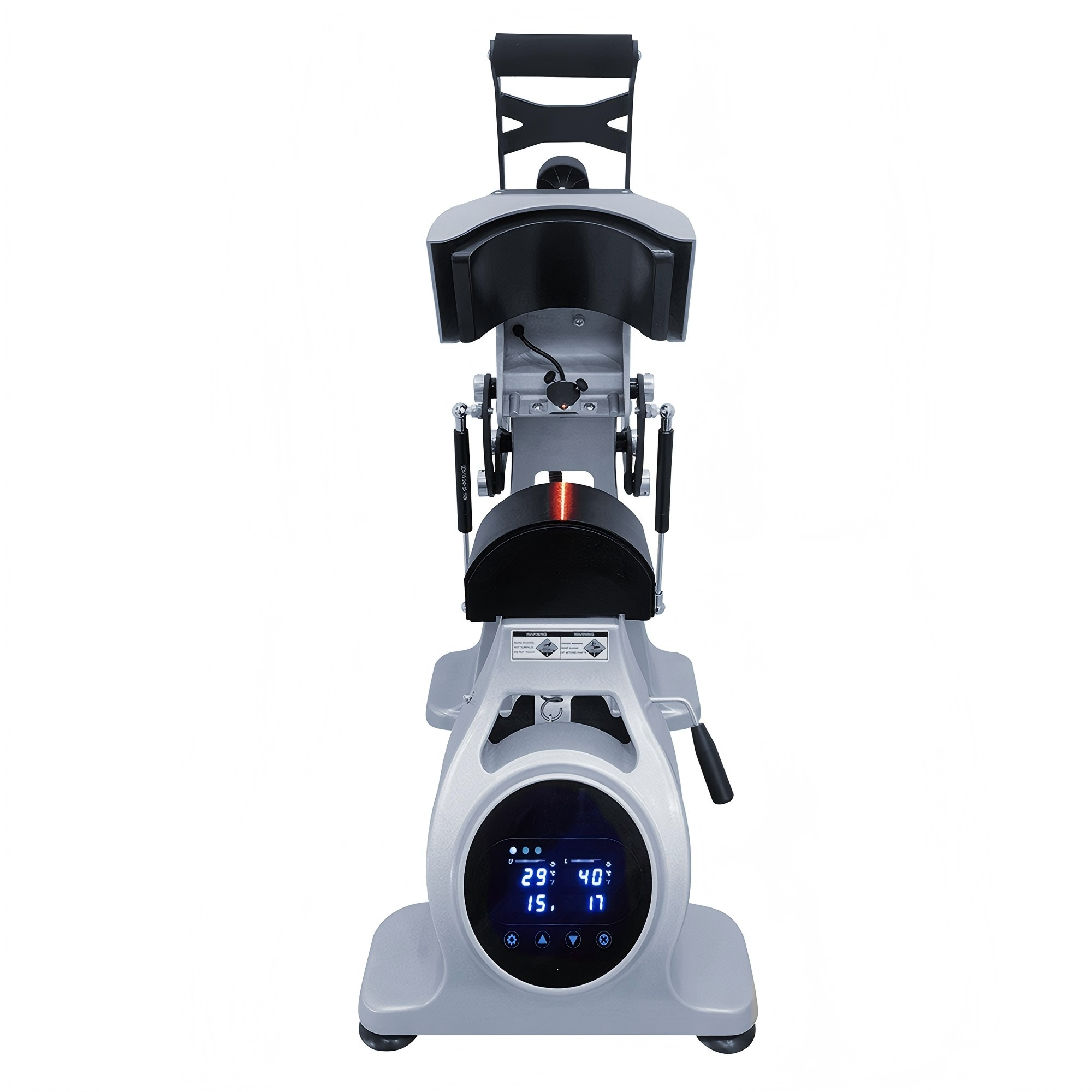SHL DTF/Screen Material Dual Heat Hat Press Magnetic Auto Open with laser alignment