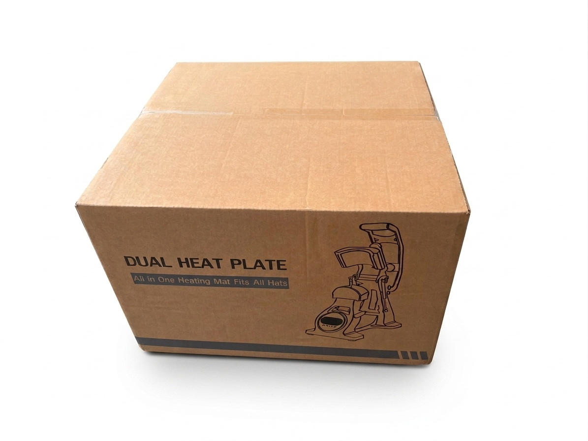 SHL DTF/Screen Material Dual Heated Hat Press Magnetic Auto Open with Laser Alignment