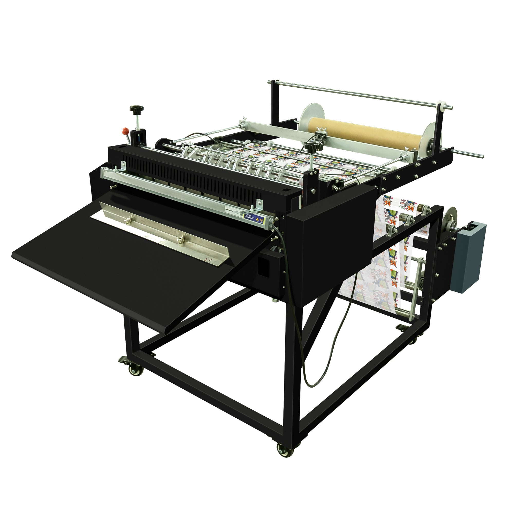 High-Speed Fully Automatic Roll-to-Sheet Cutting Machine|Heat Transfer Film Converting