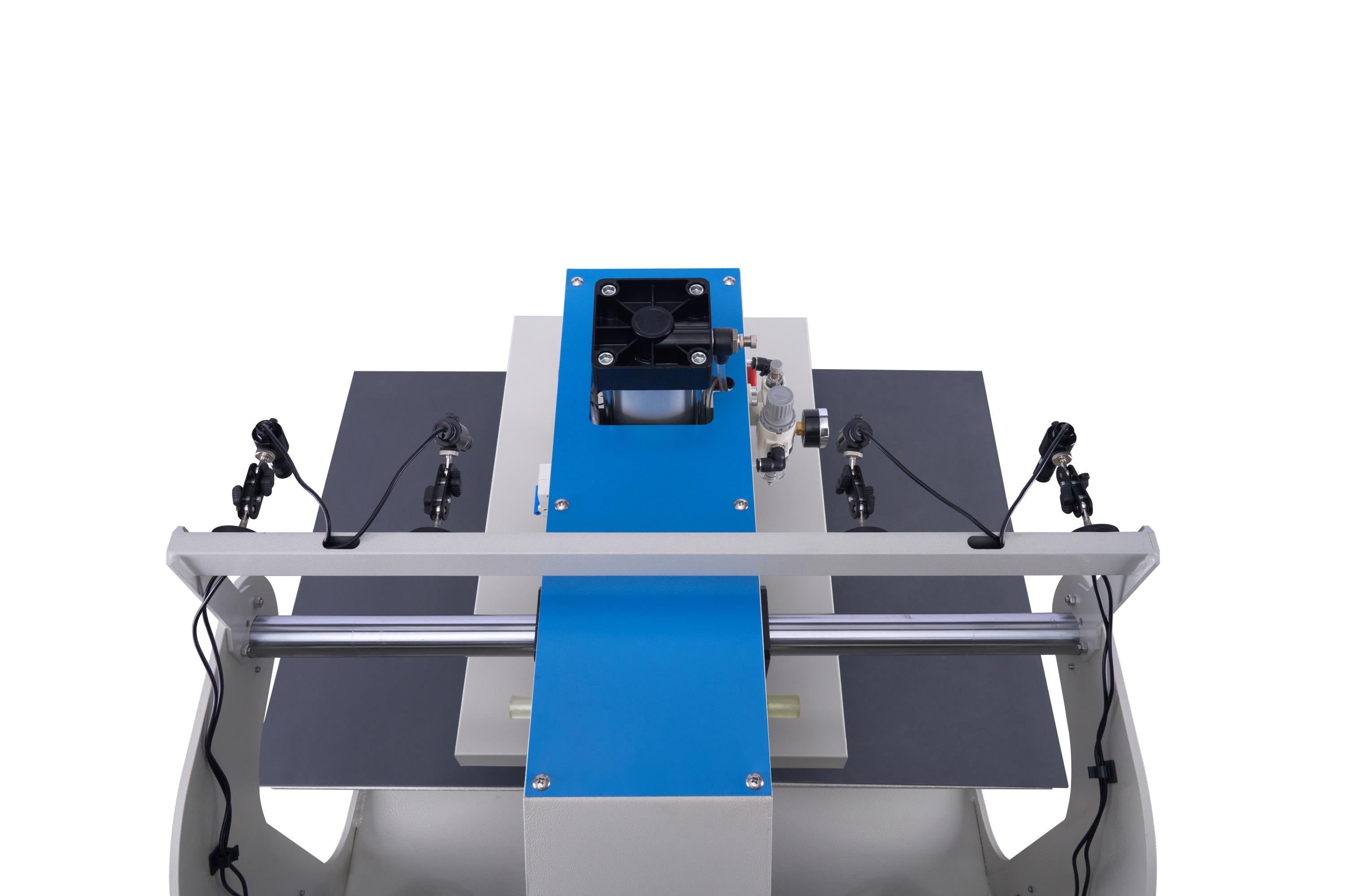 Auto Heat Press with Air dual head Sliding model -- SHL6040P2