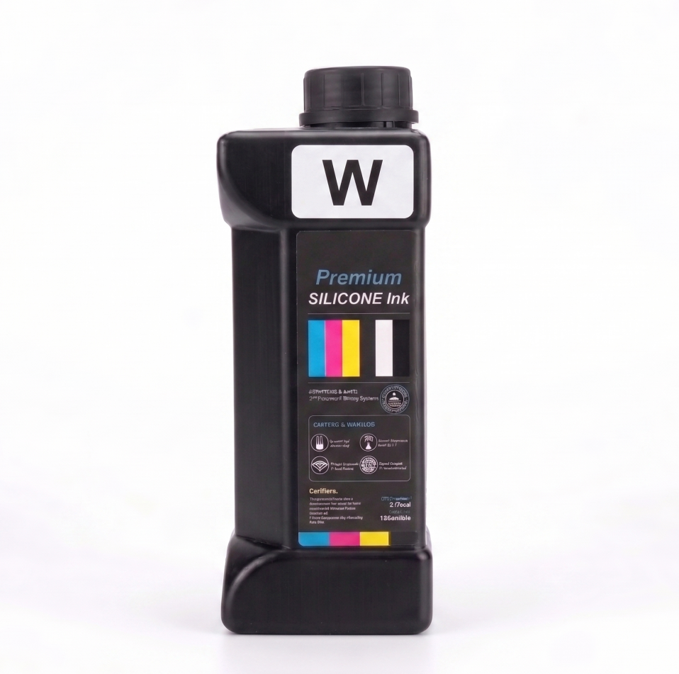 TPU UV DTF Ink | Flexible 3D Silicone Ink for UV DTF Printing