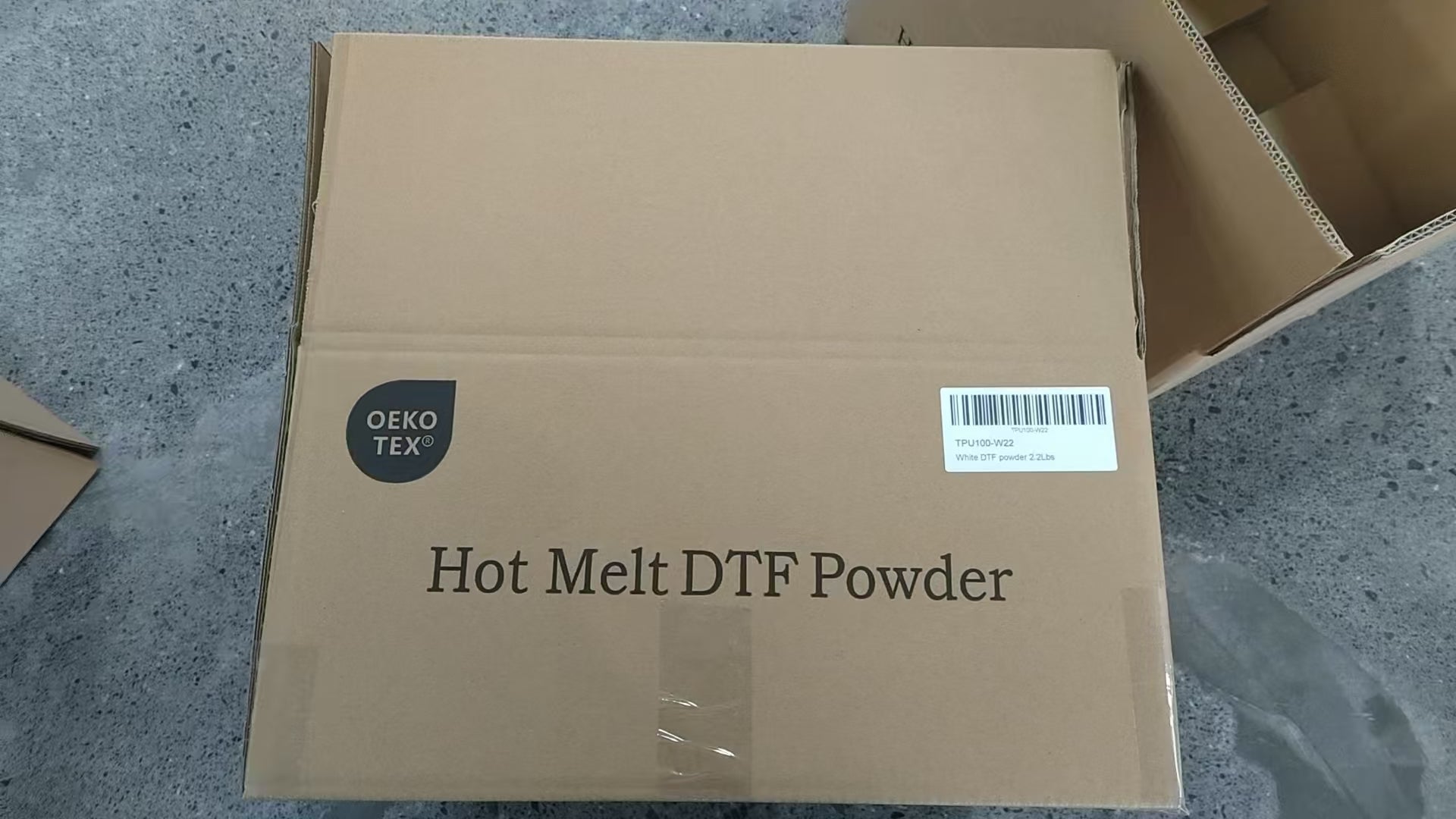 White /Black  DTF Powder - TPU Hot Melt adhesive powder 2.2lbs
