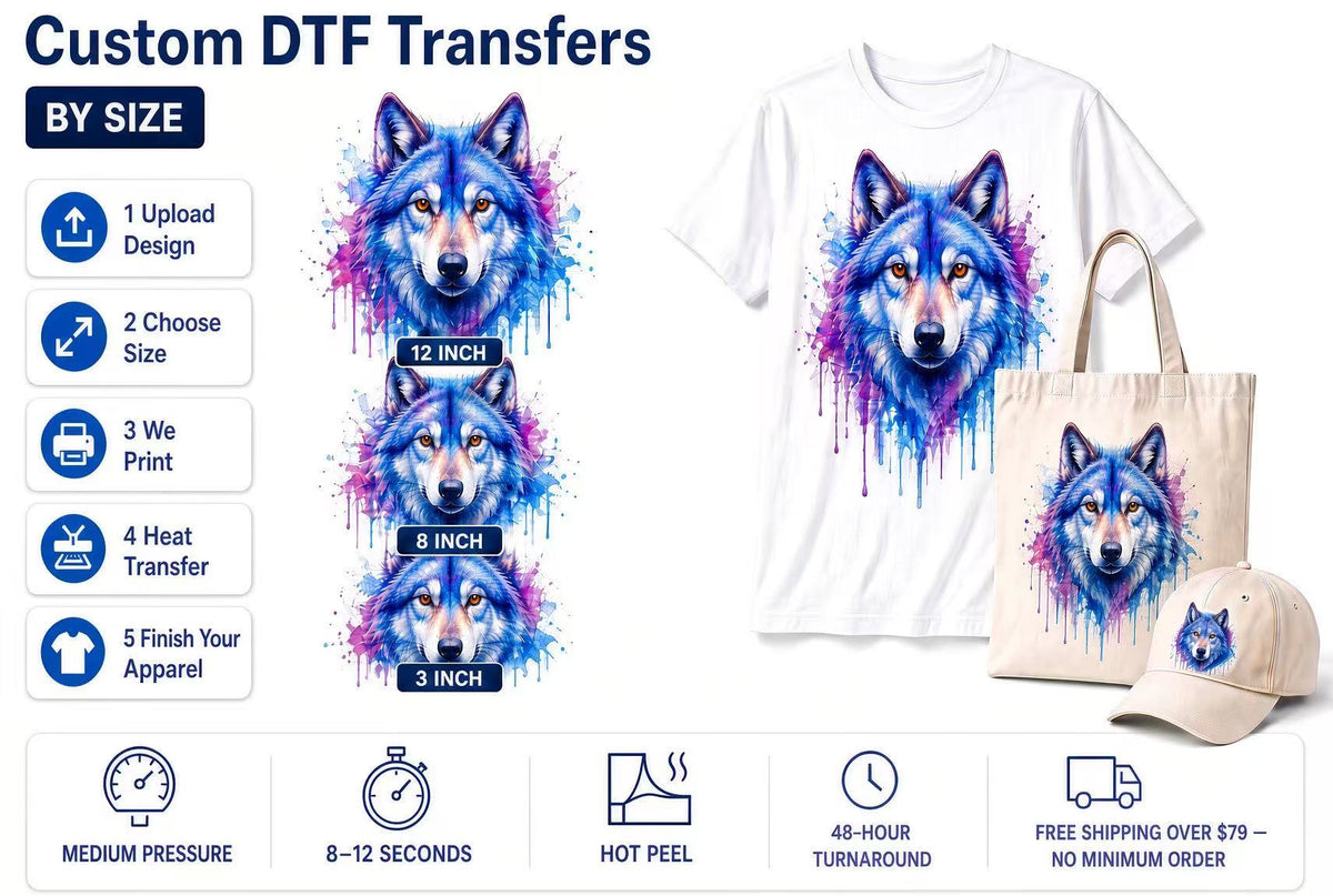 DTF by Size