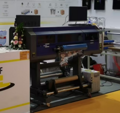24" Imitation embroidery UV  DTF Printer  Epson I3200U1 (3 printheads) UV Printing Machine