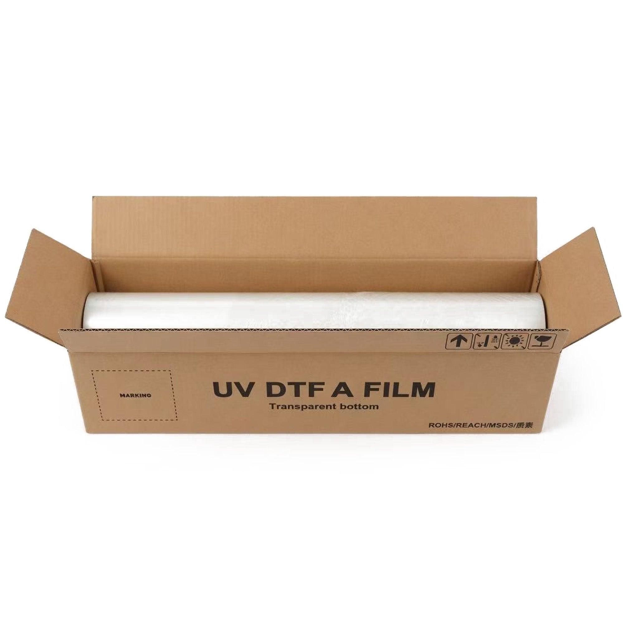 SHL DTF/Screen Material UV DTF AB Film Roll 328ft | Premium A+B Transfer Film Set A Film
