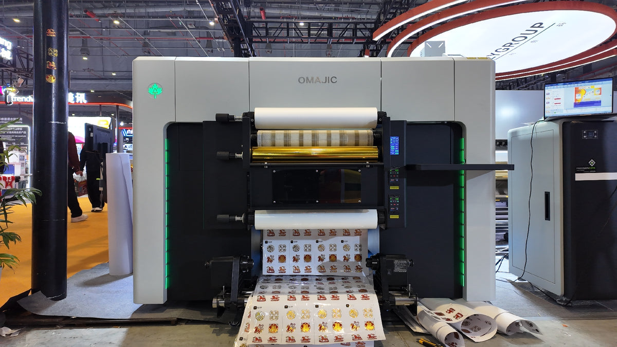 24 Inch UV DTF Printer Epson 3200U1 Heads For TPU Patches or Sticker with Gold Foil