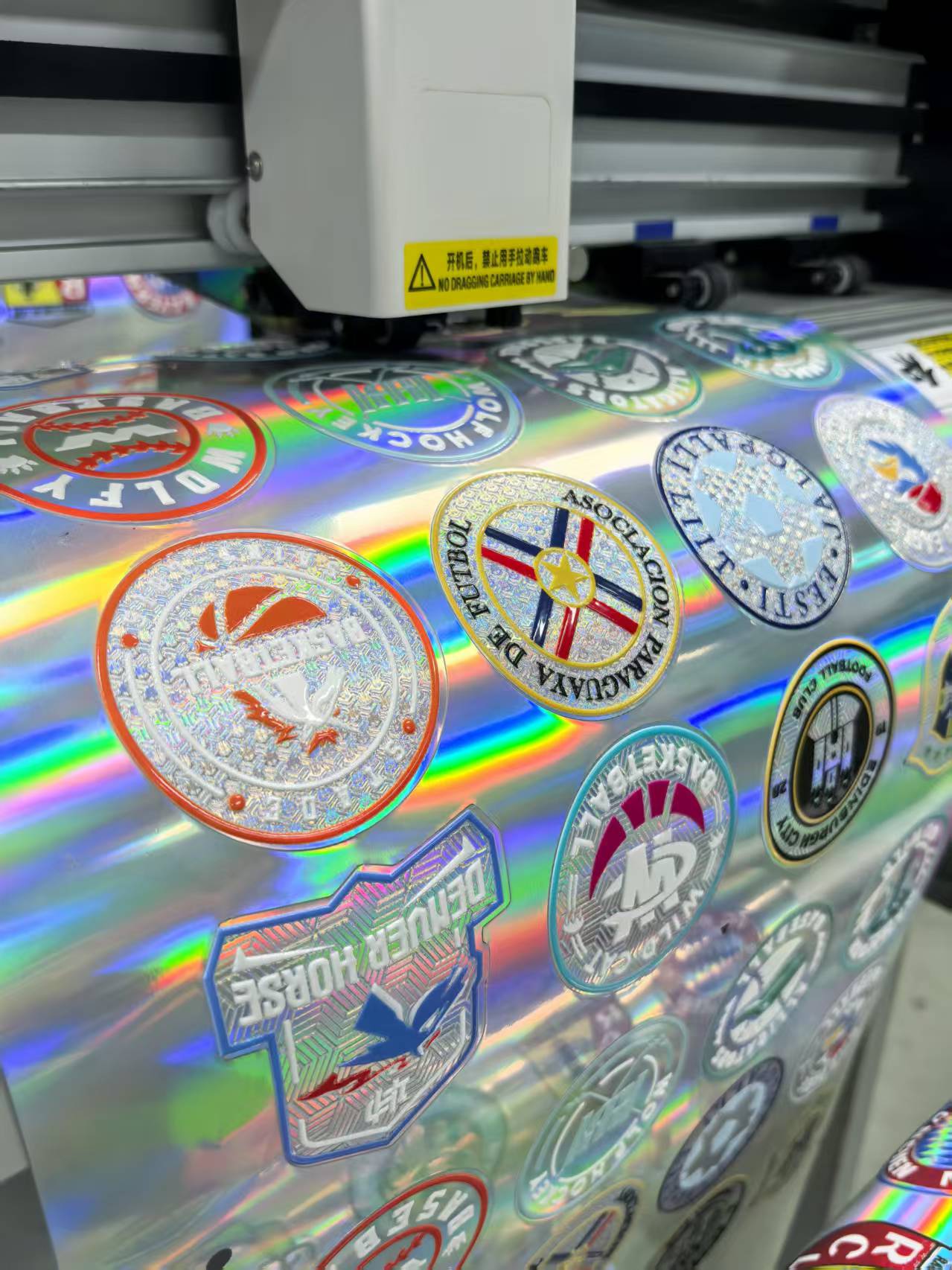 Custom TPU Gang Sheet for patches Jersey Logo