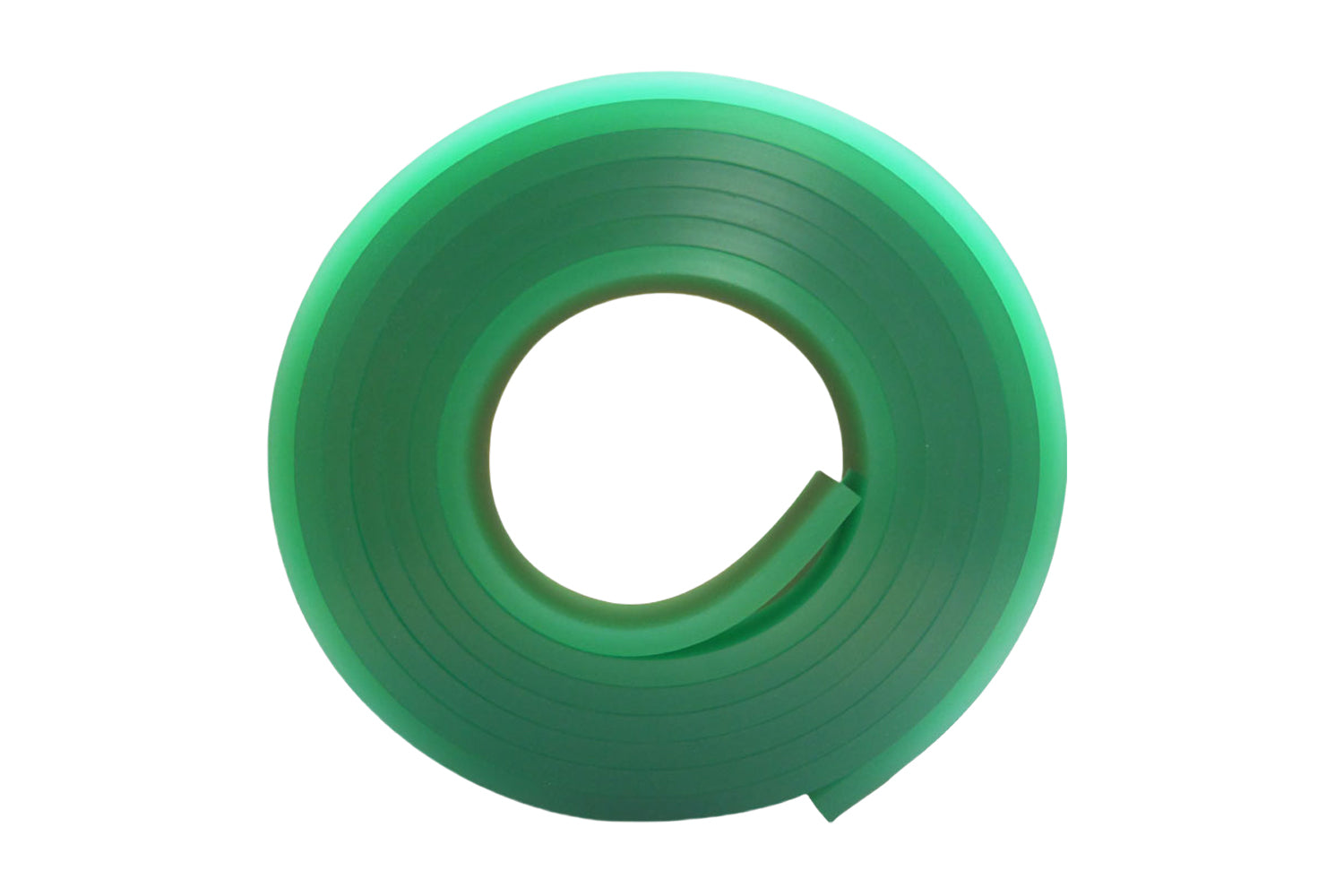 SHL LA SUPPLY Screen Printing Squeegee Rubber Flat Blade Roll 2x3/8 inch by 12ft Length