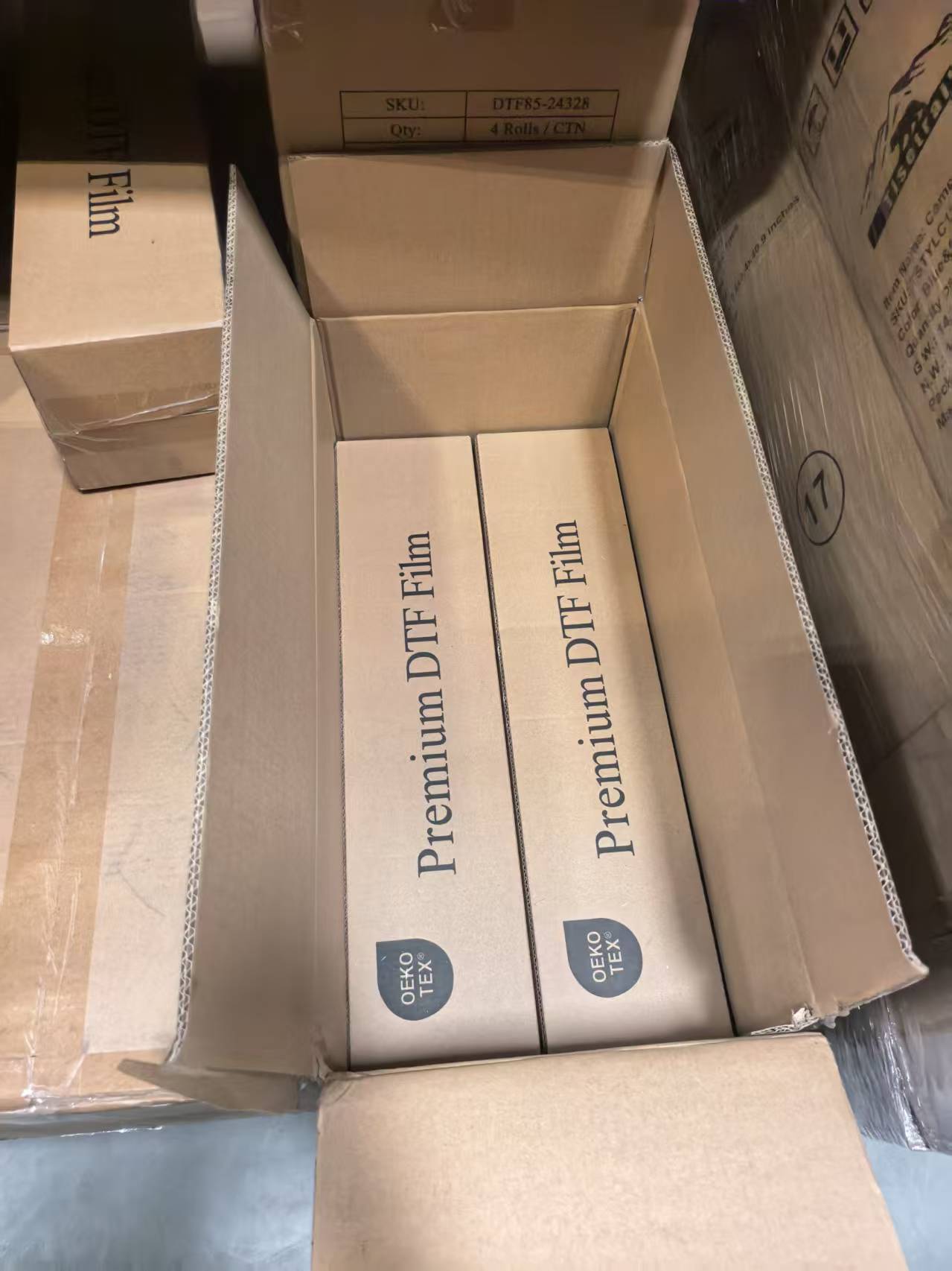 24″x328′ Premium Double Matt Instant Peel DTF Film