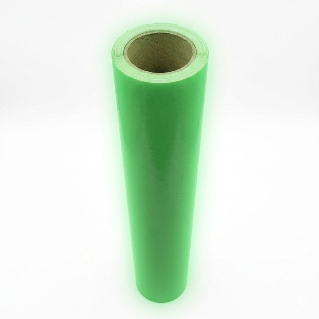 SHL DTF/Screen Material Heat Transfer UV TPU Film 3D TPU Label Film Roll by 50 meters Glow in the Dark
