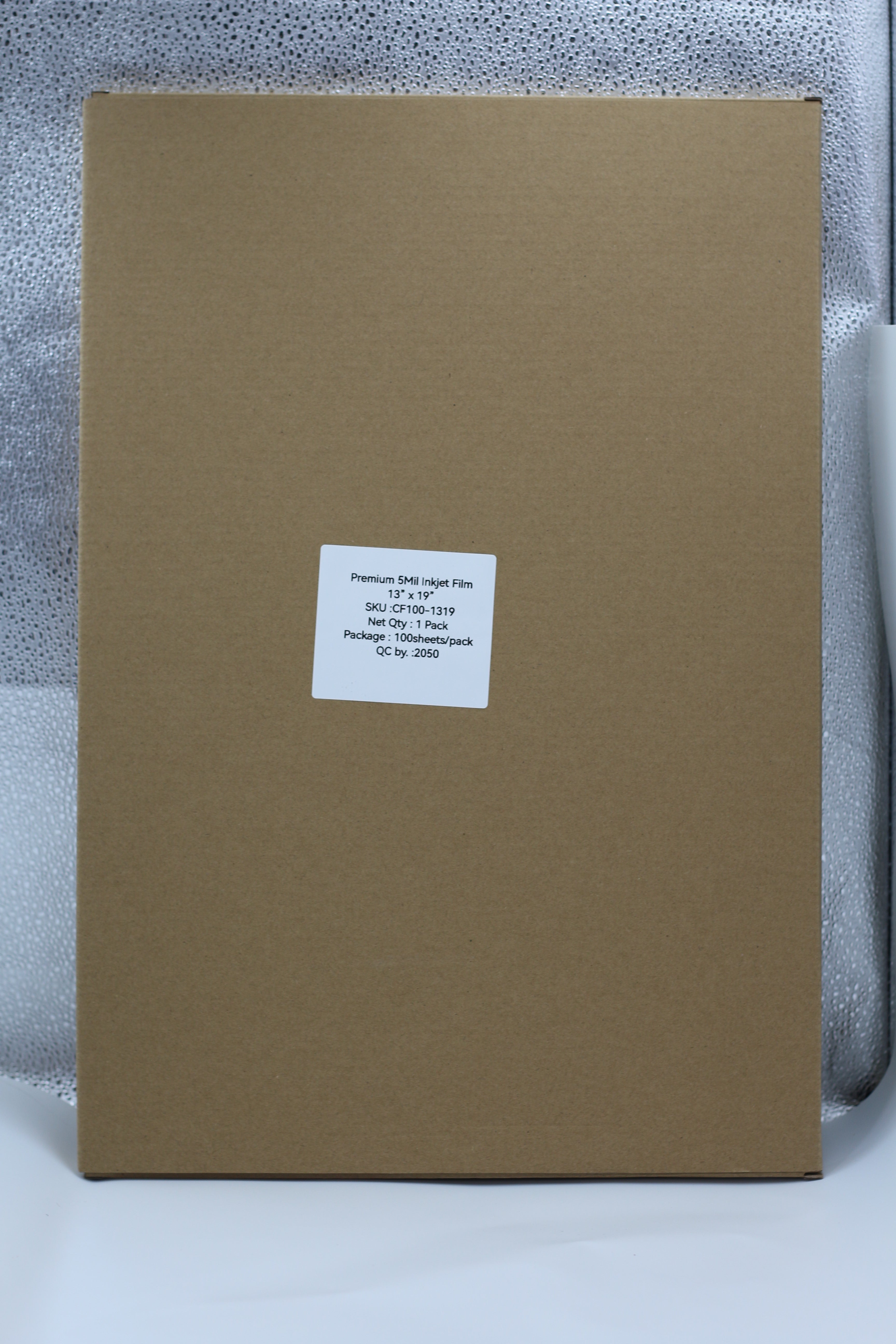 SHL LA SUPPLY 5Mil Inkjet Clear Film for Screen Printing -100 Sheets/Pack