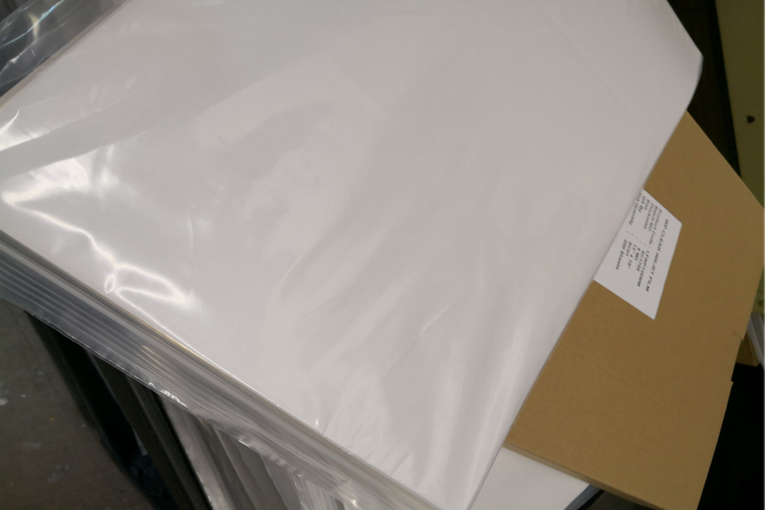 SHL LA SUPPLY 5Mil Inkjet Clear Film for Screen Printing -100 Sheets/Pack