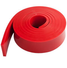 60 Duro Screen Printing Squeegee Blade Roll 12ft-144inch Red